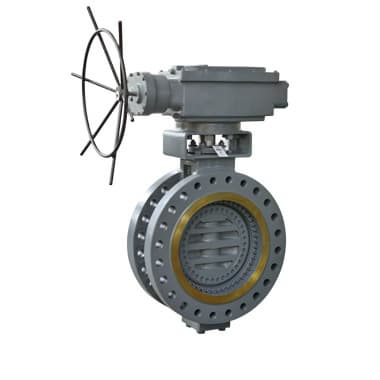 Bi_directional Metal_seated Butterfly Valve for power station